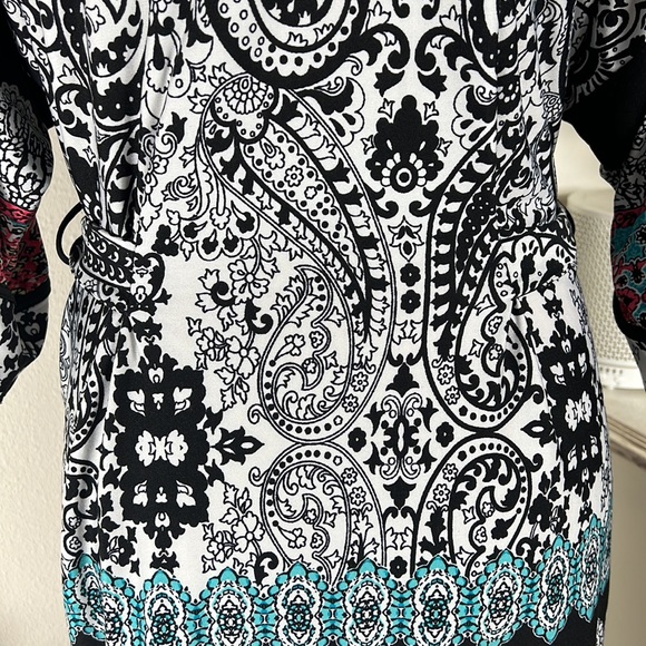 In Bloom S Mixed Pattern Robe - Picture 14 of 16